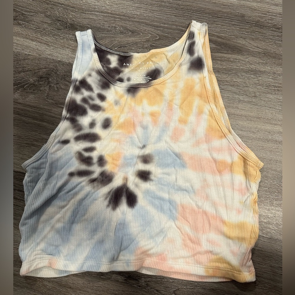 Aerie Soft Rib Crop Tank
